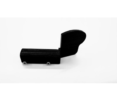 Microphone boom  Mounting clip for open face helmets