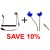 ADD CUSTOM MOULDED EARPIECES SAVE10% ON DEAL  + £192.60 