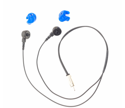 Crew moulded clip earpieces