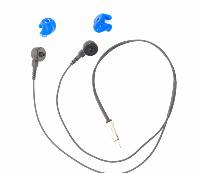 Crew moulded clip earpieces