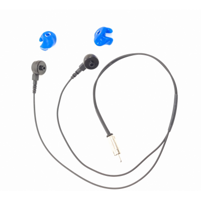 Crew moulded clip earpieces