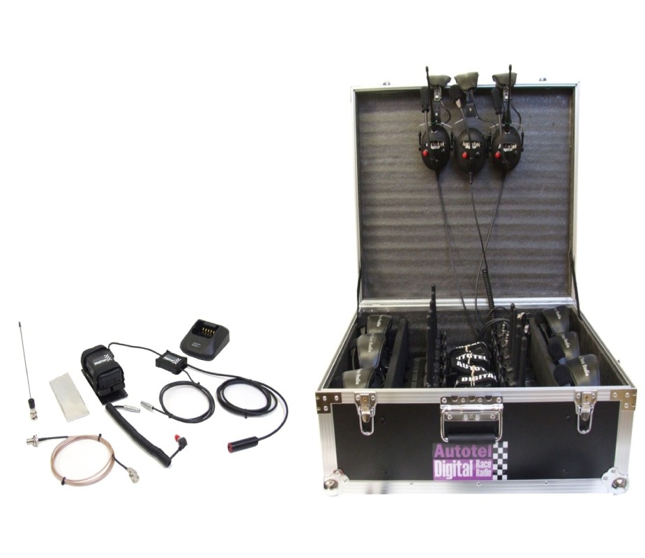 NX9000/2/10 2 CAR DIGITAL RACE TEAM RADIO SYSTEM