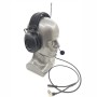 Noise cancelling headset with Elevated antenna