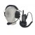 With 2 button Pit /Car switch on headset  + £145.00 