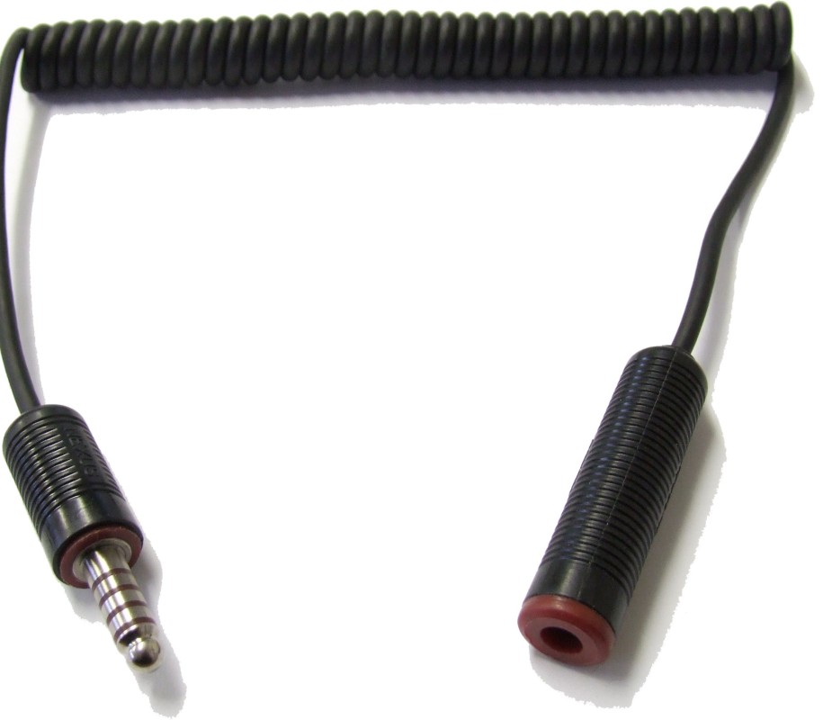 Extension lead for 5 way helmet leads