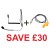 ADD FOAM EARPIECES SAVE £30 ON DEAL  + £85.00 