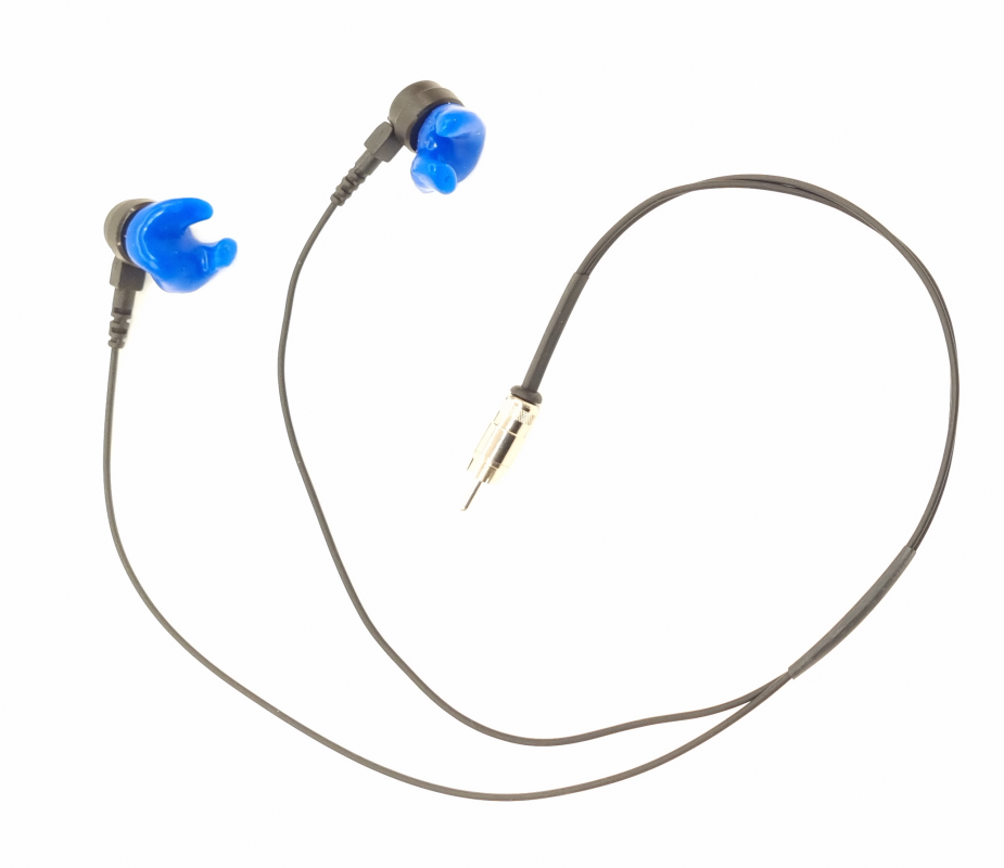 Crew moulded clip earpieces