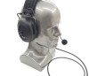 Noise cancelling headset with Elevated antenna
